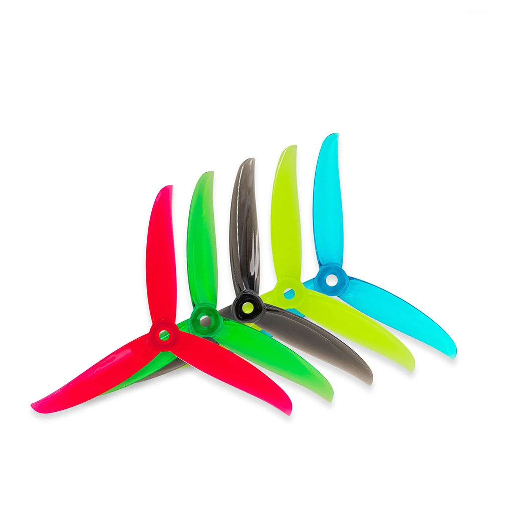 Drone Racing Frame - Gemfan 5136 5.1x3.6x3 3枚羽根PCプロペラ FPVフリースタイルクアッドコプターレーシングドローン5インチプロップDIYパーツ