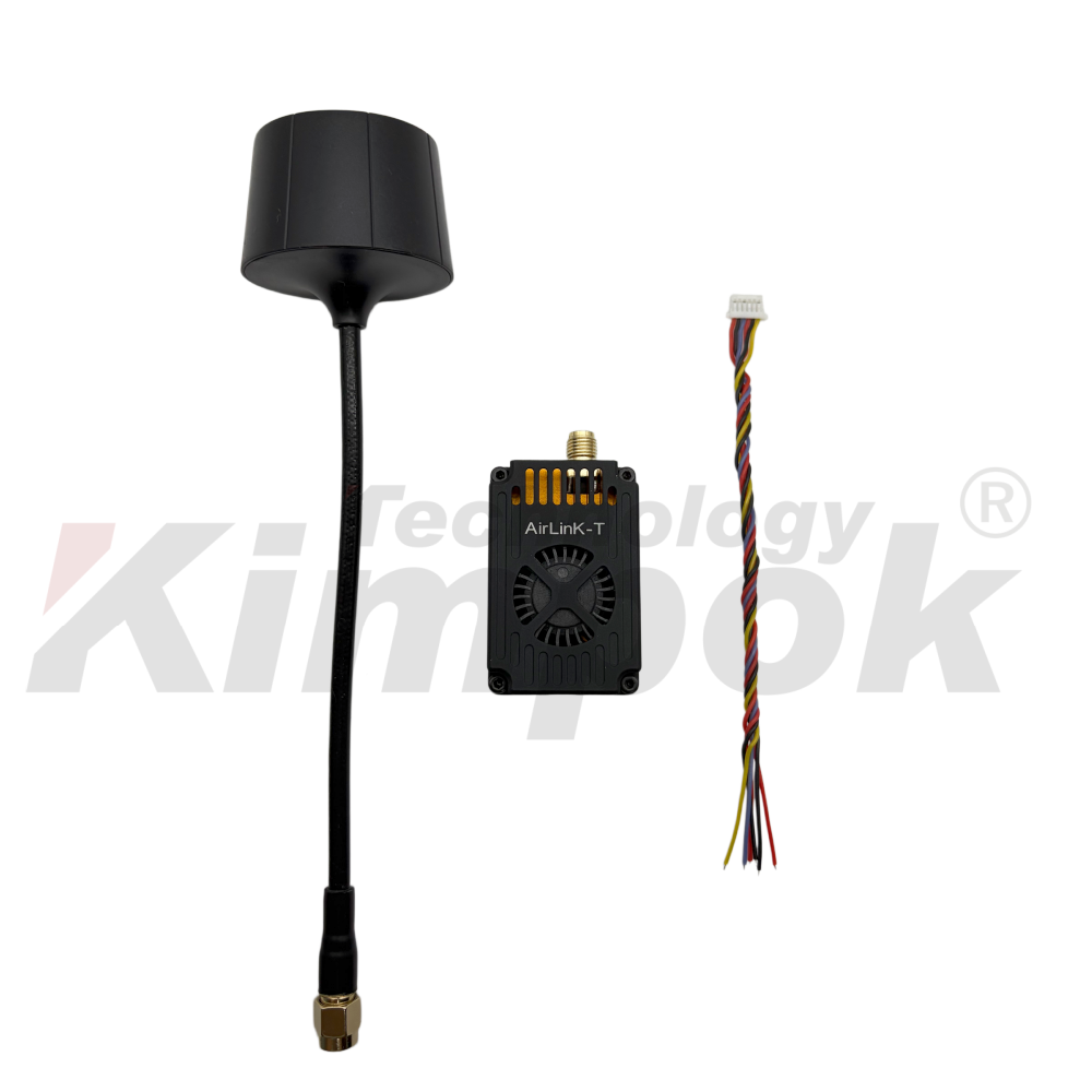 Drone Racing Transmitter - FPV 3.7-4.2G 5W 調整可能出力VTX送信機 レーシングドローンおよび空中画像伝送用（ユニバーサルモデル）