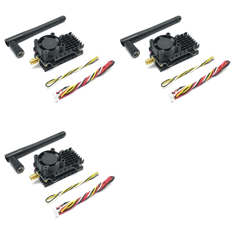 Drone Racing Transmitter - A73T 3X 20キロメートル以上の範囲をカバーする5.8Ghz 2W FPVワイヤレス送信機 2000MW