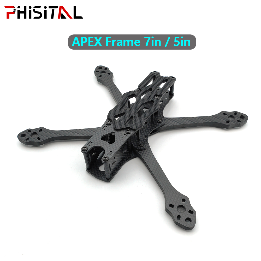 Drone Racing Motor - APEXフレーム 7インチ/6インチ/5インチ カーボンファイバー クアッドコプターフレームキット 19/22mmカメラ用 |
