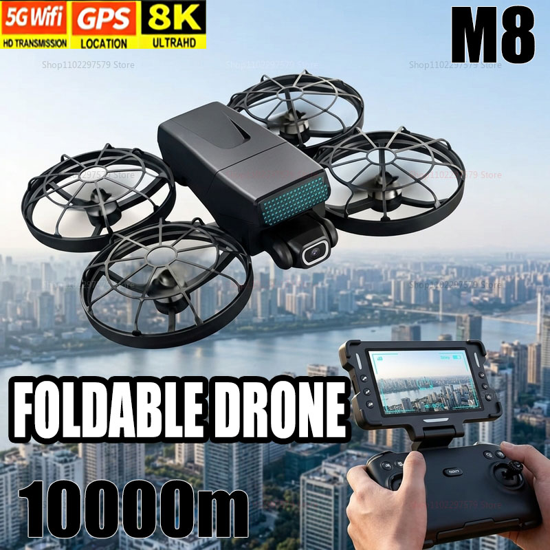 Drone Racing Camera - 新型ドローン M8 GPS 8K プロフェッショナルHD 360