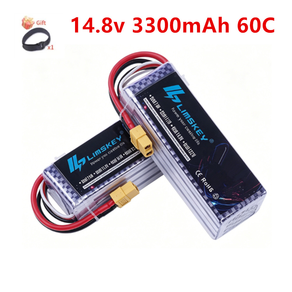 4S LiPo バッテリー 14.8V 3300mAh 60 - Drone Racing Battery のレビューと価格
