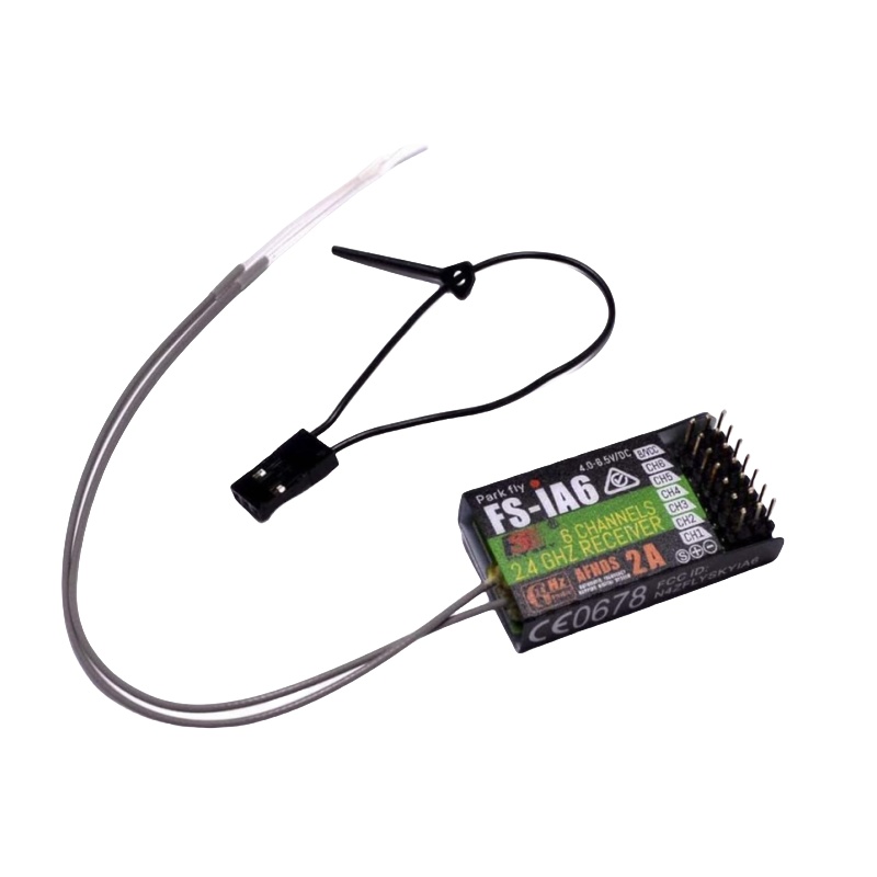 Flysky FS-IA6 レシーバー 6CH デュアルアン - Drone Racing Battery のレビューと価格