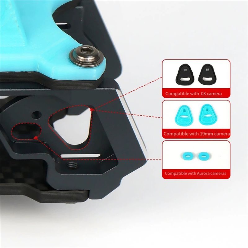 MACH-MANTA V2 5 インチ カーボンファイバー  - Drone Racing Frame のレビューと価格