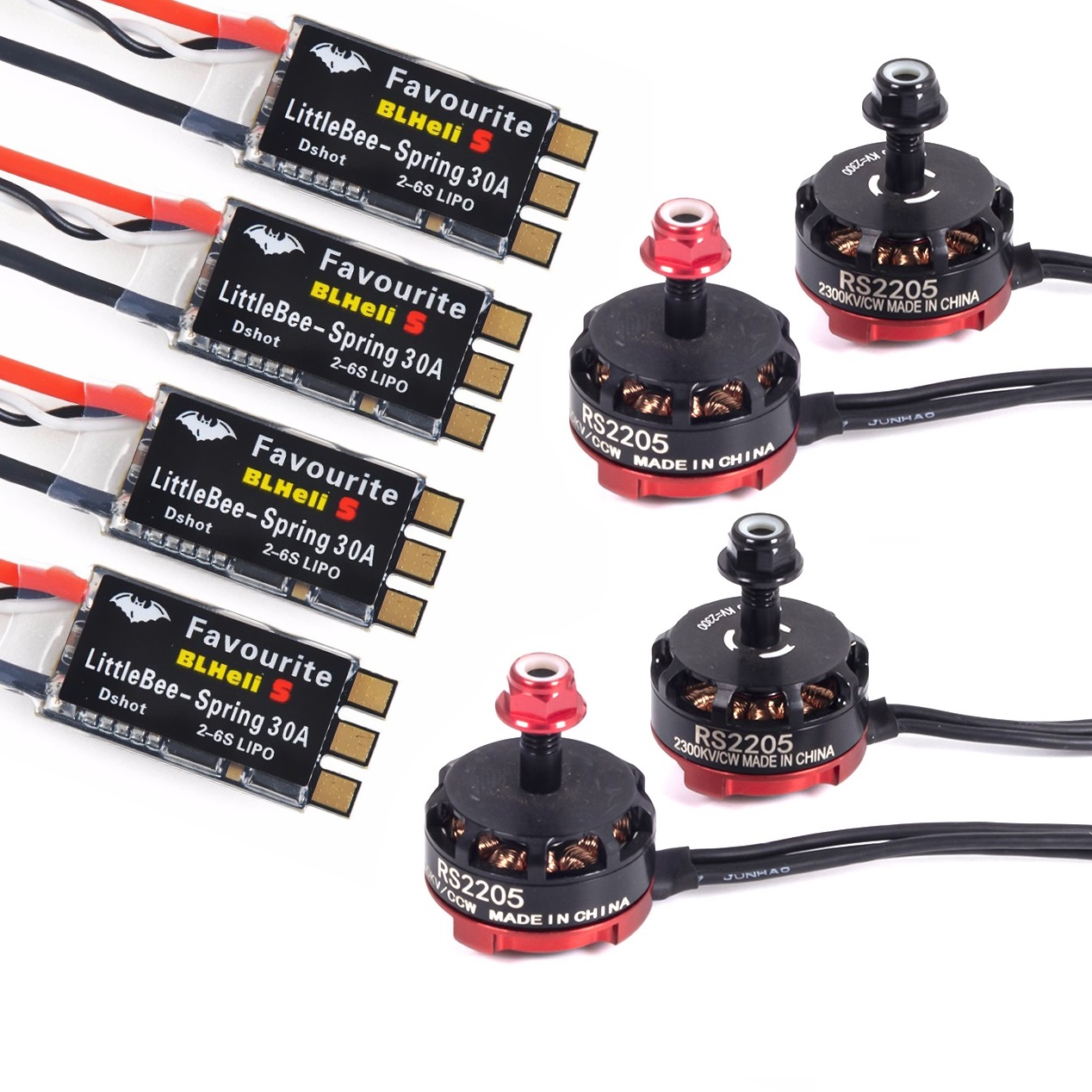 RC RS2205 2205 2300KV CW CCW ブ - Drone Racing Esc のレビューと価格