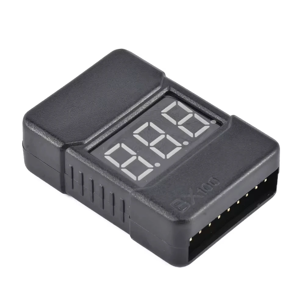 BX100 1-8S リポバッテリー電圧インジケーターテスタ - Drone Racing Battery のレビューと価格