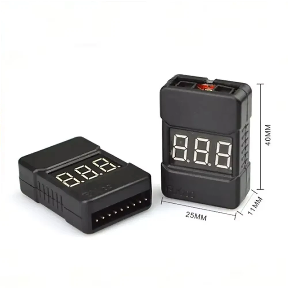 BX100 1-8S リポバッテリー電圧インジケーターテスタ - Drone Racing Battery のレビューと価格
