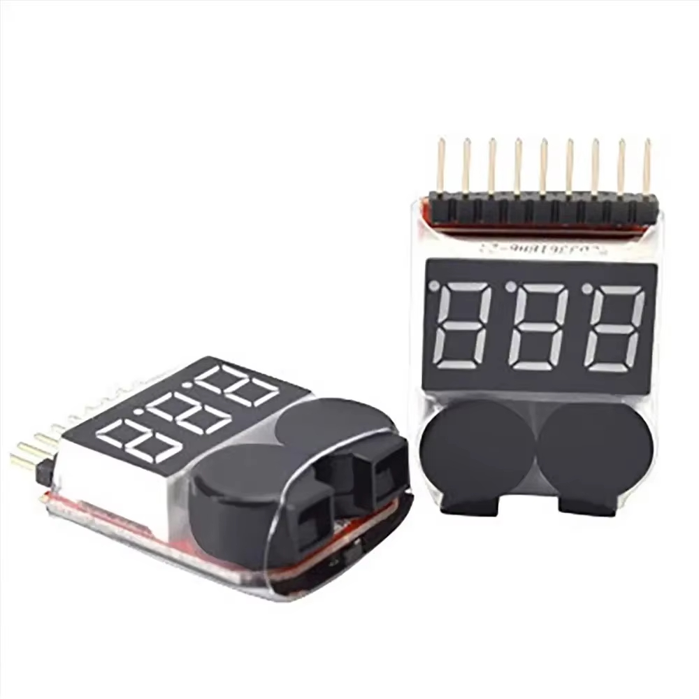 BX100 1-8S リポバッテリー電圧インジケーターテスタ - Drone Racing Battery のレビューと価格