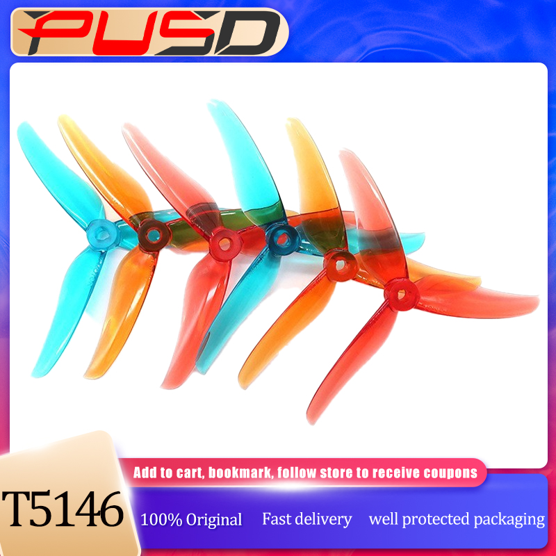 2 ペア T-motor T5146 5146 5 インチ  - Drone Racing Frame のレビューと価格