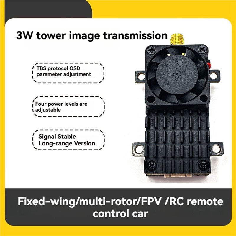 【新規ユーザー限定】5-20KM FPV長距離レーシングドロ - Drone Racing Transmitter のレビューと価格