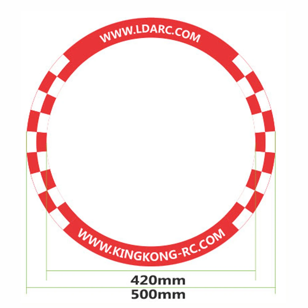 LDARC 500mm FPVドローンレーシングゲート、耐久 - Drone Racing Flag のレビューと価格