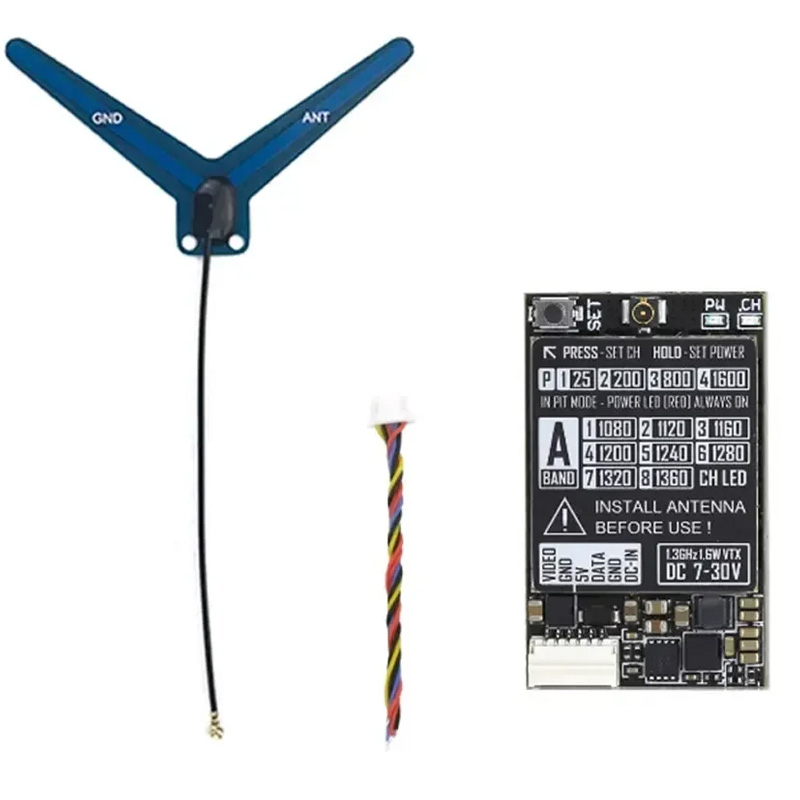 Rushfpv Rush 1.3G/1.2G VTX 8CH - Drone Racing Transmitter のレビューと価格