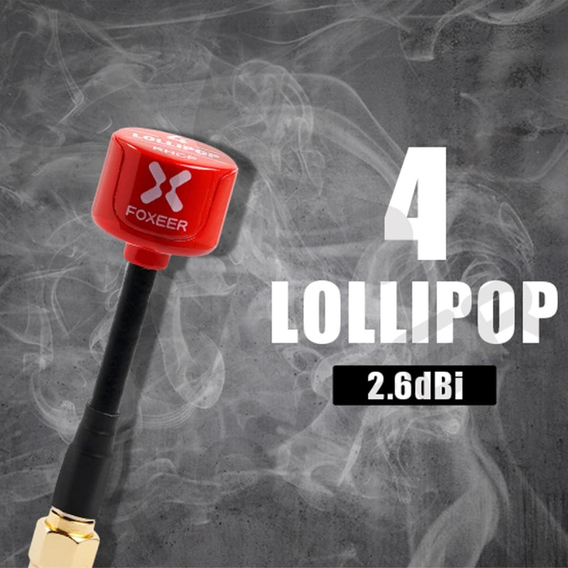 FOXEER Lollipop 4 Pro 5.8GHz R - Drone Racing Antenna のレビューと価格