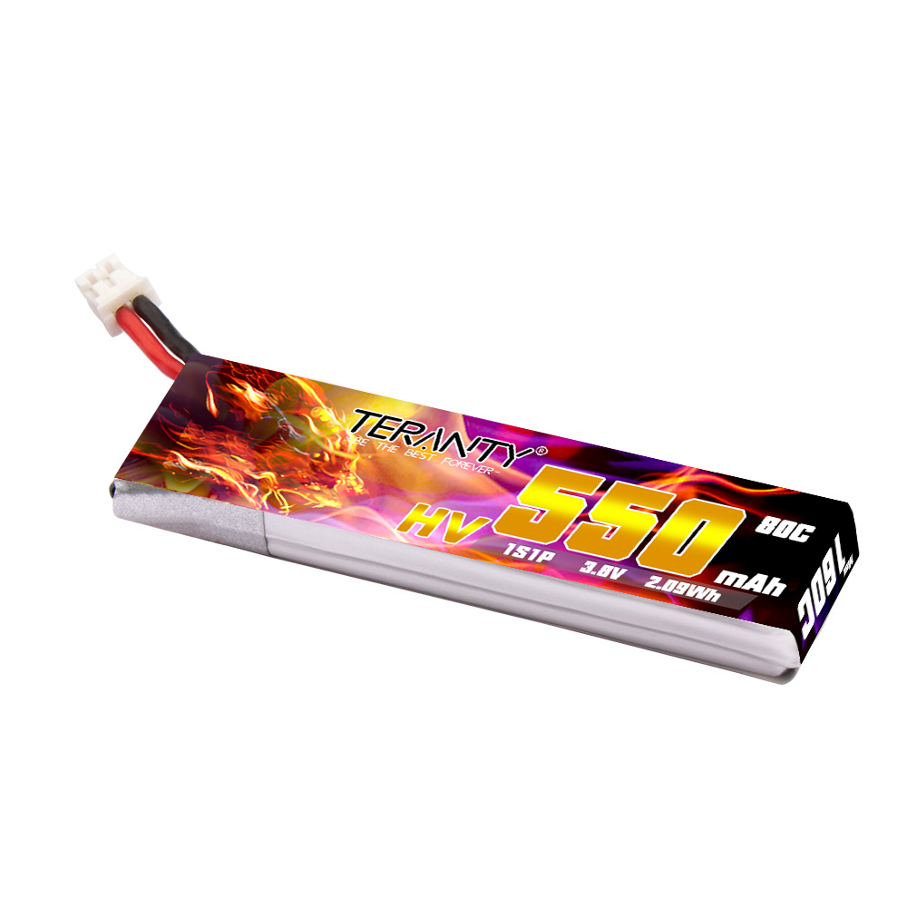 TERANTY HV 1S 3.8V 550mAh 80C/ - Drone Racing Battery のレビューと価格