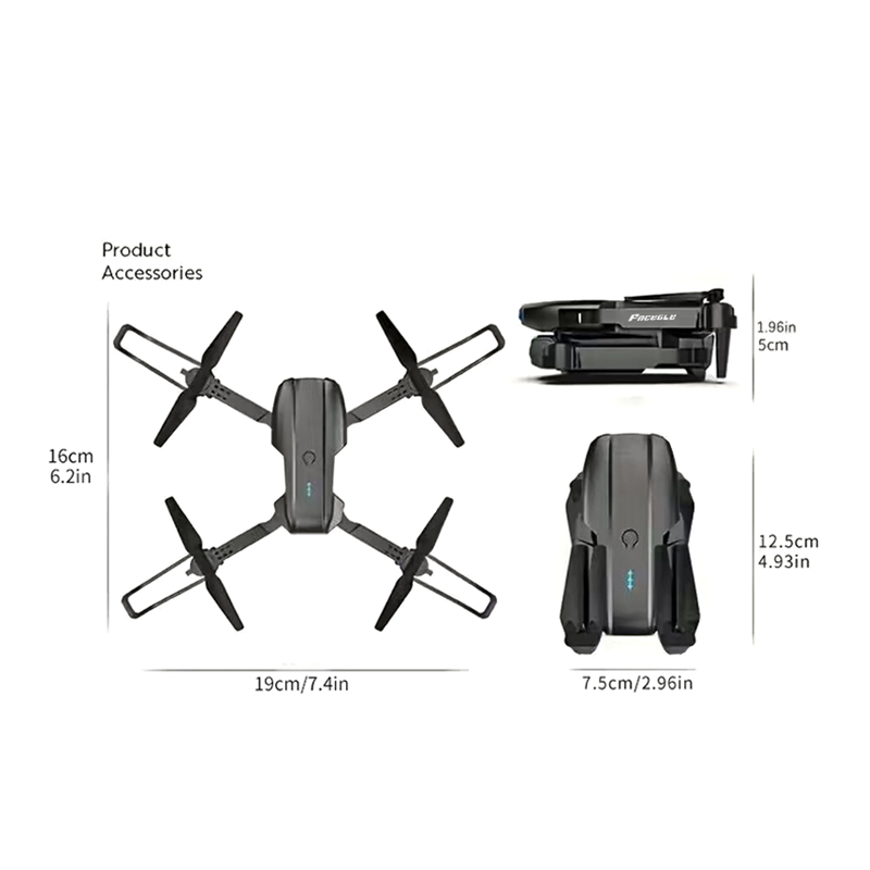 FACEGLE UAV E99 Nova RCドローン ミニ - Drone Racing Camera のレビューと価格