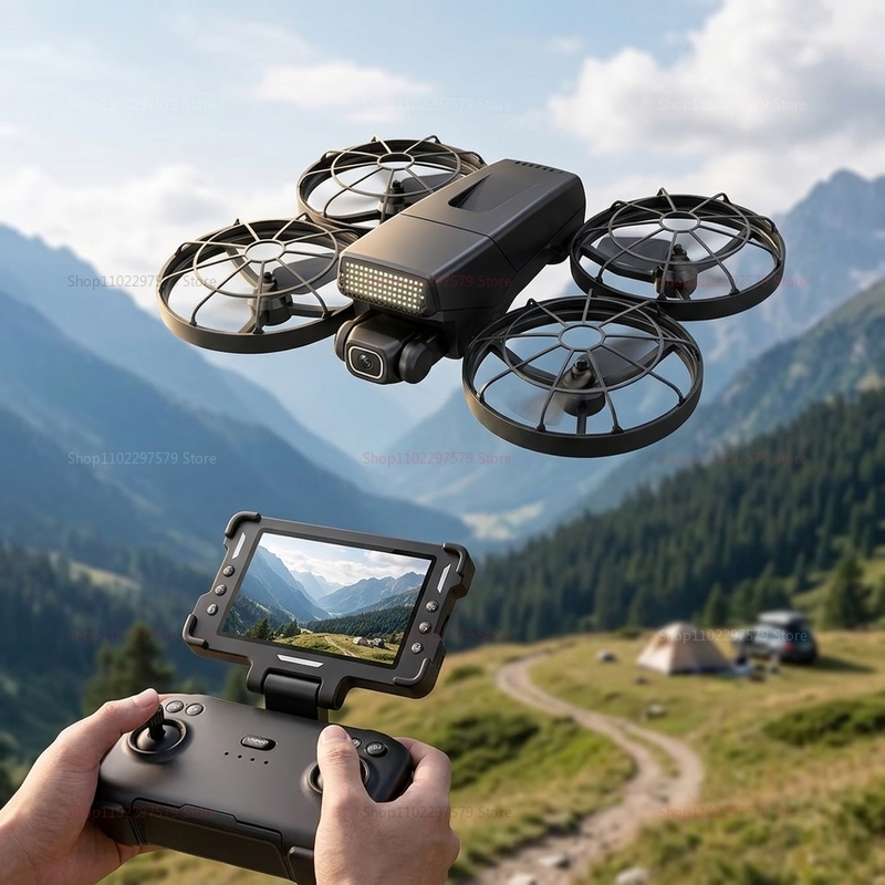 新型ドローン M8 GPS 8K プロフェッショナルHD 3 - Drone Racing Camera のレビューと価格