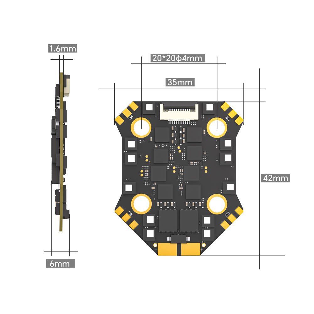 iFlight Borg F7ミニスタック フライトコントロ - Drone Racing Esc のレビューと価格