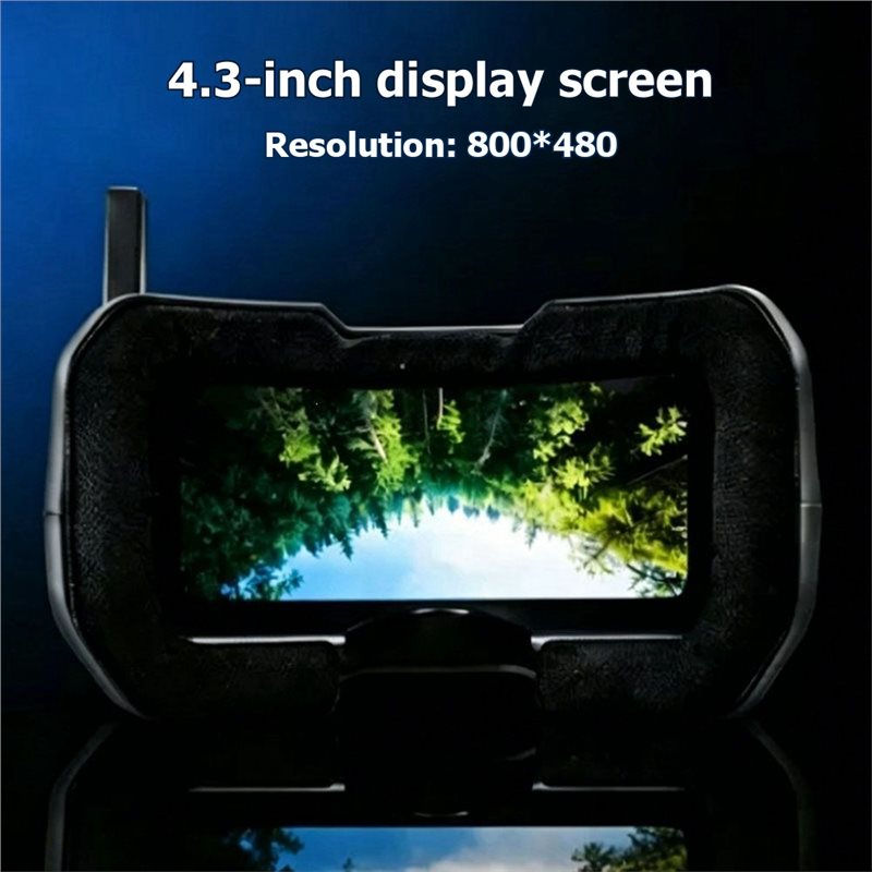 AA84 HGLRC VR001 5.8G FPV ゴーグル - Drone Racing Goggles のレビューと価格